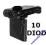 REJESTRATOR TRASY 2,4'' KAMERA SAMOCHODOWA 10 DIOD