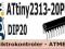 ATtiny2313-20PU ___ ATMEL ___ DIP20