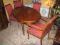 STÓŁ ROZKŁADANY+KRZESŁA  - ANTYK