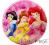 Talerzyki 23cm urodziny Princess party roczek 2217