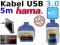 HQ Przewód HAMA 5m USB 3.0 A-B dysk drukarka hub