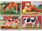 Melissa&Doug   Drewniane puzzle __4x12 ele. 3+