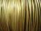 Mosiądz! Piękny Drut Mosiężny 1.8 mm - 10 metrów!