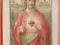 235 JEZUS OBRAZEK ZŁOCONY OK 1900