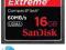 SanDisk Extreme CompactFlash 16GB 60MB/s FV/GW