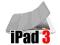 SMART COVER DO NEW APPLE iPAD 3 4G JASNO SZARY