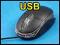 Mysz myszka OPTYCZNA na USB - 3 przyciski + rolka Mysz myszka OPTYCZNA na USB - 3 przyciski + rolka
