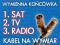 NA WYMIAR Uniwersalny Przewód Połączeniowy TV (HQ)
