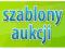 Szablony aukcji Allegro Szablon +PANEL MINIATUR!!!