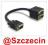 adapter złącza VGA męski na 2xVGA żeński Szczecin