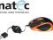 MYSZ NATEC HAWK G-LASER BLACK-ORANGE USB LAPTOP