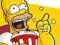 Simpsons - Homer Popcorn - plakat 61x91,5cm