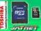 TOSHIBA 8GB micro SDHC 8 GB microSD +ad SD /FV/ HD
