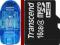TRANSCEND MICROSDHC 16 GB  + ADAPTER + CZYTNIK 24H