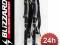 KIJKI ZJAZDOWE BLIZZARD UNI BLACK 11/12 - 130 cm