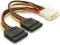 MOLEX 4pin na 2x SATA 20cm+ Gratis