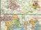 Stara historyczna mapa Bawaria z 1896 WAWA