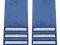 Pagony niebieskie do koszuli SW - plutonowy