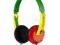 SLUCHAWKI SKULLCANDY UPROCK RASTA uni