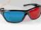 PROFESIONALNE SOLIDNE OKULARY 3D RED CYAN LUBLIN