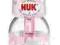 NUK BUTELKA 110ML BABY ROSE SMOCZEK LATEKSOWY 1M