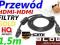 Przewód Kabel HDMI z filtrem 1,5m GOLD DVD DVB 034