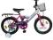 Rower rowerek 16' kolory wiek 3-6 lat dodatki