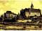 Malbork Zamek lata 30. XX w. grafika Marienburg