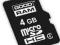 Karta Goodram microSD 4GB C4 bez-adaptera
