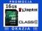 Karta KINGSTON 16GB SDHC Class10 FullHD Up 45MB/s