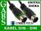 K11 KABEL DIN 5 PIN -DIN 1,2M AMPITUNER WZMACNIACZ