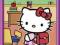 Maluj według cyfr - Hello Kitty w szkole, 20x25 cm