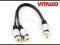 Rozgałęźnik Adapter 2x gn. 3,5 1x wt. JACK VITALCO