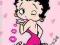 Betty Boop (Kiss) - plakat  40x50 cm