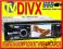 REWELACYJNE RADIO SAMOCHODOWE DIVX TV USB SD 4x40W