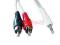 Kabel MINIJACK/2XRCA (CHINCH)M/M 20CM