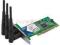 karta sieciowa WiFi N300 (2.4GHz) PCI BOX NWD-310N