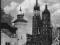 KRAKÓW 1976 rynek kościół sukiennice