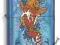 ZIPPO 28139 Kio Fish, Cerulean + benzyna GRATIS!