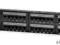 Patchpanel  48 porty RJ45 UTP CAT.5e 19" 2U L