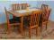 ada-meble KALINA stół kuchenny70x120/150 6 krzeseł