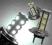 ŻARÓWKA LED HALOGEN H7 18 SMD 5060 12V DZIENNE DRL