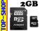 2GB KARTA PAMIĘCI MICRO SD 2 GB ADAPTER GOODRAM