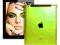 PURO Crystal Fluo Plecki new iPad/iPad2 (zielony