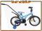 Rower ALPINO BMX 16" SPEED +PROWADNIK+KURIER