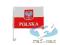 FLAGA POLSKA SAMOCHODOWA EURO 2012 45X30 MX178