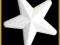 GWIAZDA Gwiazdka styropianowa DUŻA 20cm