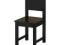 SUNDVIK Krzesełko dziecięce, czarnobrązowy  IKEA