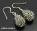 Kolczyki srebrne Swarovski Crystal Black Diamond