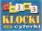 KLOCKI EDUKACYJNE 12 ELEMENTÓW - CYFERKI - ADAMIGO